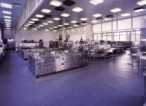 Complex machinery inside large open space gives visual example of the necessity for protective fluid foundation systems.