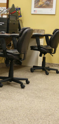 Office Chairs Glide Easily Across The Best Commercial Floors.