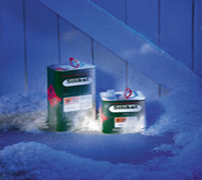 Flooring products covered in frost display freezer protection in cold environments.