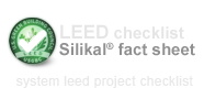 Silikal fact sheet Leed checklist